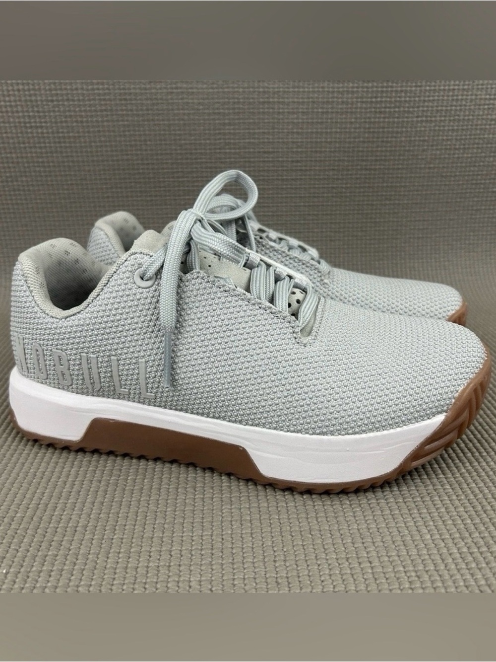 NoBULL Outwork Edge - Men’s/Women’s Lightweight Knit Sneakers in Light Gray